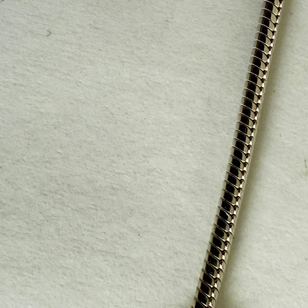 925 Sterling Silver‎ Snake Chain Necklace 11.5
